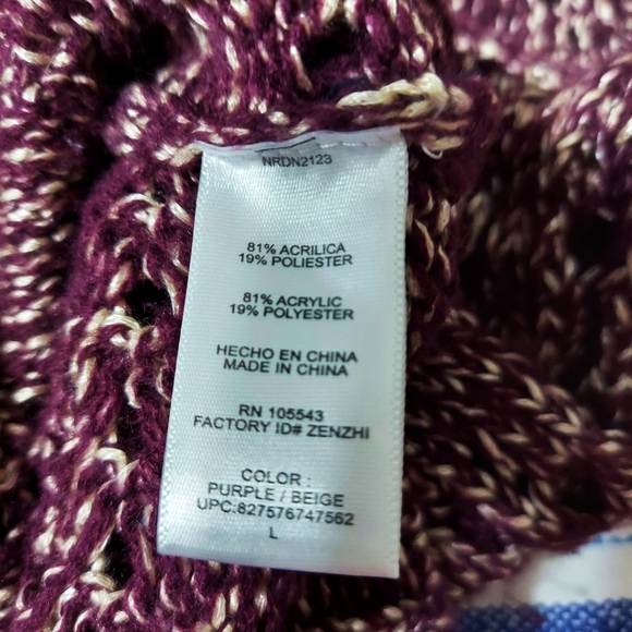 Narcisco Rodriguez For Design Nation Crochet Knit Sweater - Picture 7 of 9